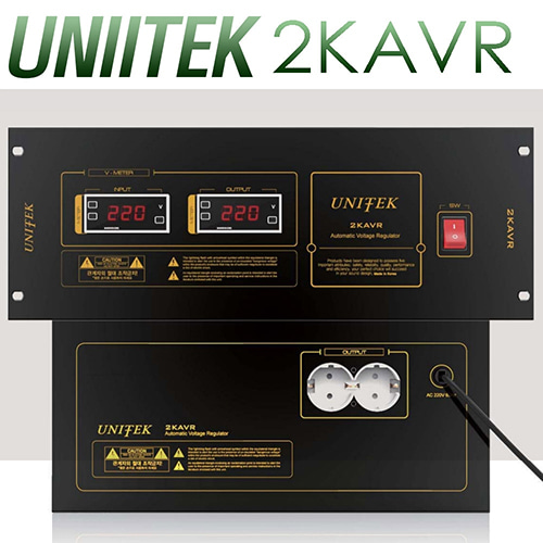 UNITEK 2KAVR/ 2 KAVR /유니텍 / 자동전압조정기 / AVR / 2 KW