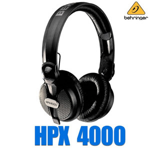BEHRINGER HPX4000 / HPX-4000 / 베링거 / 모니터 헤드폰 / 홈레코딩 헤드폰 / 디제이헤드폰 /  인터넷방송 헤드셋 / HPX 4000