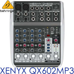 QX602MP3/QX-602MP3 / 베링거믹서/ USB 메모리 플레이 / MP3 플레이가능 / BGM 플레이어 / mp3 player