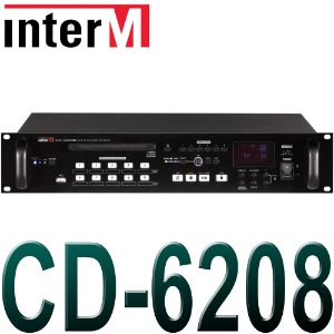 CD6208 / 인터엠 CD-6208 / CD 6208 / 디지털 멀티소스 플레이어 / 8GB 내장메모리 / 오토플레이 기능 CUE PITCH 조절 / CD MP3 WMA/ USB 포트