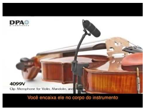 DPA 4099V / DPA4099V / DPA / 악기용 콘덴서마이크 / 바이올린 / 4099 Violin